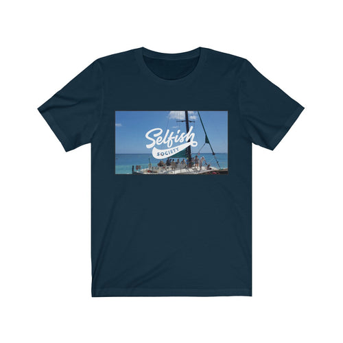Selfish Society by Antonio Crowe Unisex Jersey Short Sleeve Tee