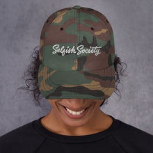 Load image into Gallery viewer, Selfish Society by Antonio Crowe Dad hat
