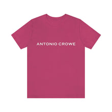 Load image into Gallery viewer, Antonio Crowe Classic Unisex Jersey Short Sleeve Tee