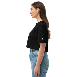 Antonio Crowe Loose drop shoulder crop top