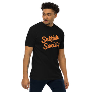 Selfish Society by Antonio Crowe Men’s premium heavyweight tee
