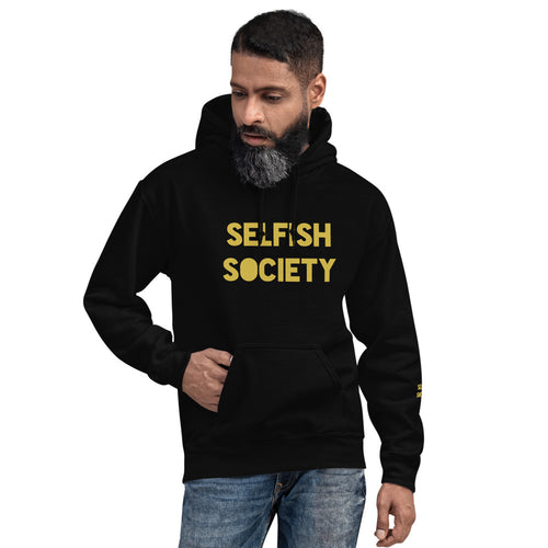 Selfish Society by Antonio Crowe Unisex Hoodie