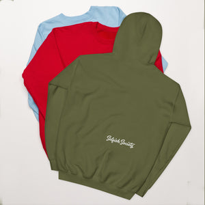 Selfish Society by Antonio Crowe Unisex Hoodie