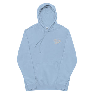Selfish Society by Antonio Crowe Unisex pigment dyed hoodie