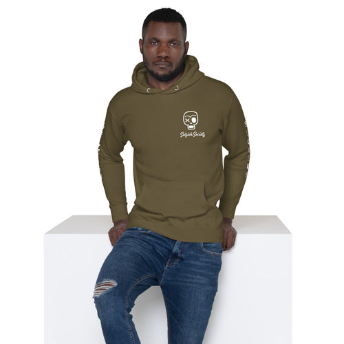 Selfish Society by Antonio Crowe Unisex Hoodie